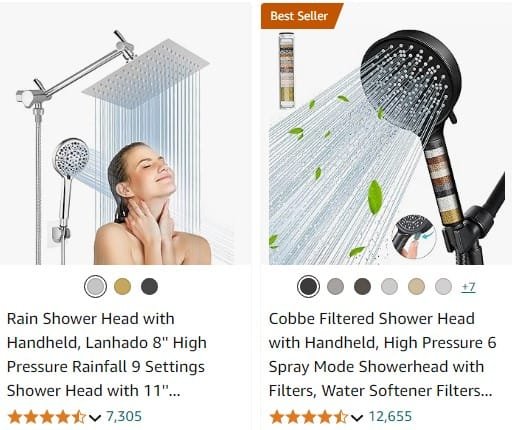 Showerhead Replacement in Rocklin, CA