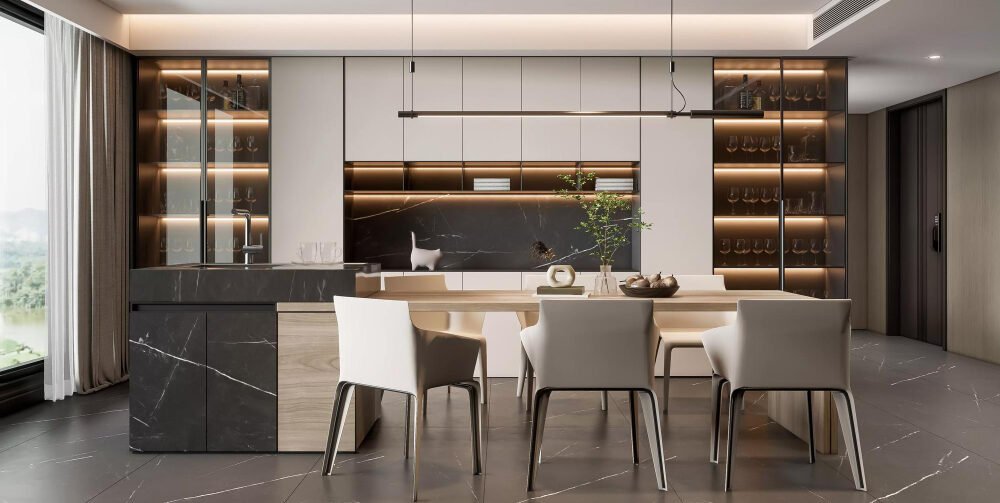 Custom Kitchen Cabinets